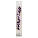 Crystal Lane Twisted Bead Strands Wisteria