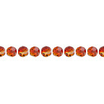 Swarovski Bead 5000 Round 3mm Red Magma Crystal 24pcs