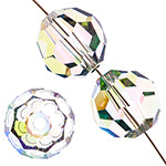 Swarovski Bead 5000 Round 3mm Paradise Shine Crystal 24pcs