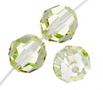 Swarovski Bead 5000 Round 6mm Luminous Green Crystal 10pcs