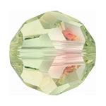 Swarovski Bead 5000 Round 6mm Luminous Green Crystal 10pcs