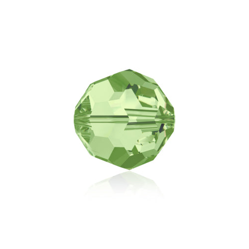 Swarovski Bead 5000 Round 6mm Peridot 10pcs