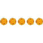 Swarovski Bead 5000 Round 6mm Tangerine 10pcs