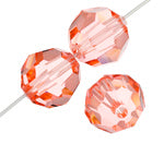 Swarovski Bead 5000 Round 6mm Rose Peach 10pcs