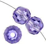 Swarovski Bead 5000 Round 6mm Tanzanite 10pcs