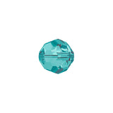 Swarovski Bead 5000 Round 8mm Indicolite 6pcs