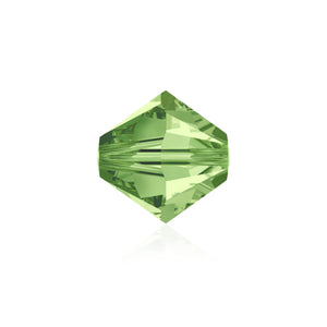Swarovski Bead 5328 Bicone 4mm Peridot 24pcs