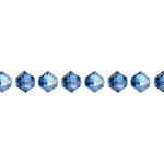 Swarovski Bead 5328 Bicone 4mm Satin Sapphire 24pcs