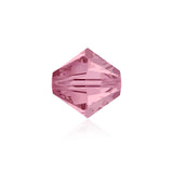 Swarovski Bead 5328 Bicone 6mm Light Rose 15pcs