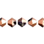 Swarovski Bead 5328 Bicone 6mm Rose Gold Crystal 15pcs