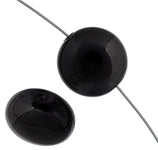 Swarovski Bead 5860 Crystal Coin Pearl 10mm Mystic Black 10pcs