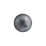 Swarovski Bead 5860 Crystal Coin Pearl 12mm Dark Grey 10pcs