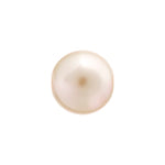 Swarovski Bead 5860 Crystal Coin Pearl 12mm Creamrose 10pcs