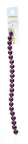 Czech Candy Beads 2-hole 8mm Purple Pearl Pastel