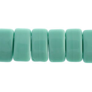 Czech Carrier Beads 9x17mm Turquoise