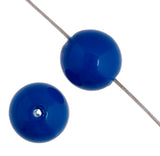 Czech Pastella Beads 4mm Nautical Blue