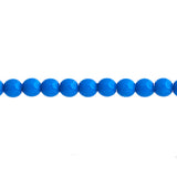 Czech Pastella Beads 4mm Mykonos Blue