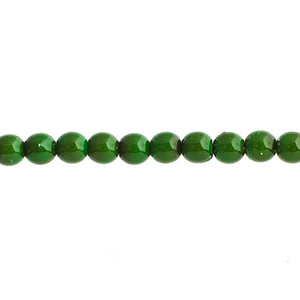 Czech Pastella Beads 4mm Treetop Green