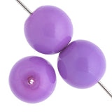 Czech Pastella Beads 4mm African Violet