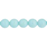 Czech Pastella Beads 6mm Starlight Blue