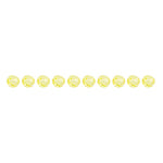 Preciosa Crystal Bead 19-602 Round 3mm Medium Yellow 20pcs