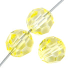 Preciosa Crystal Bead 19-602 Round 3mm Medium Yellow 20pcs