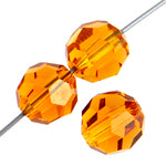 Preciosa Crystal Bead 19-602 Round 3mm Topaz 20pcs