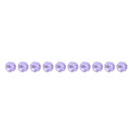 Preciosa Crystal Bead 19-602 Round 3mm Violet 20pcs