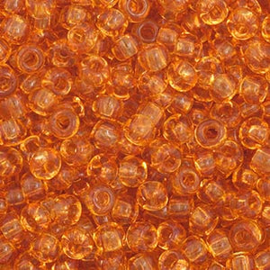 Czech Seed Bead 11/0 Transparent Topaz