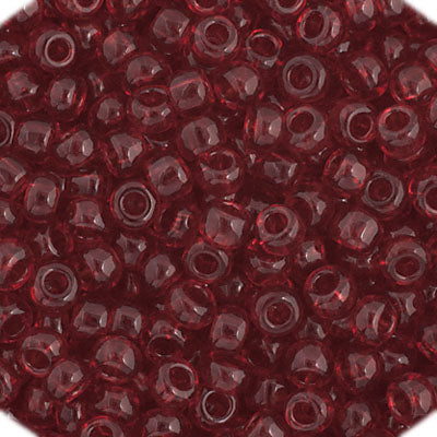 Czech Seed Bead 11/0 Transparent Red