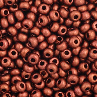 Czech Seed Bead 11/0 Metallic Copper