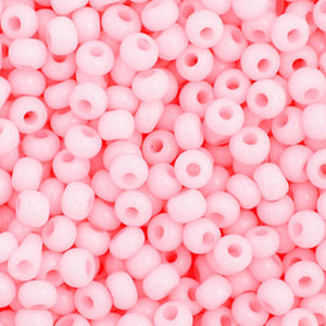 Czech Seed Bead 11/0 Light Pink Solgel