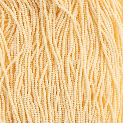 Czech Seed Bead 11/0 Bone Solgel