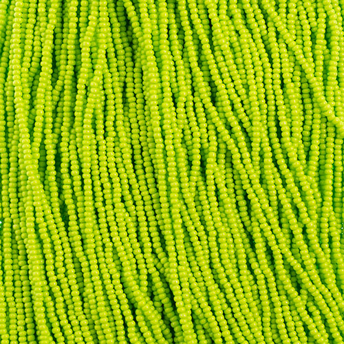 Czech Seed Bead 11/0 Terra Intensive Light Green