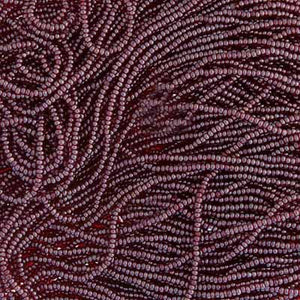 Czech Seed Bead 13/0 Cut Transparent Garnet Luster