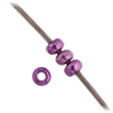 Czech Seed Bead 13/0 Cut Metallic Violet Terra