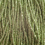 Czech Seed Bead 13/0 Cut Metallic Turquoise Terra