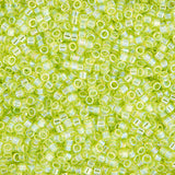 Delica 11/0 RD Chartreuse Transparent AB