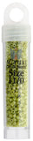 Delica 11/0 RD Opaque Chartreuse Glazed Luster