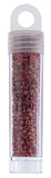 Delica 11/0 Frosted Glazed Pink Fuchsia Matte AB