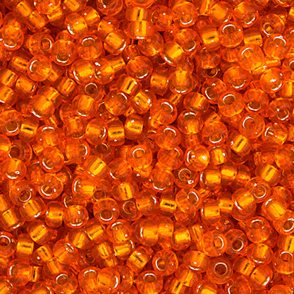 Miyuki Seed Bead 11/0 Silver-Lined Orange