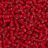 Miyuki Seed Bead 11/0 Silver-Lined Ruby