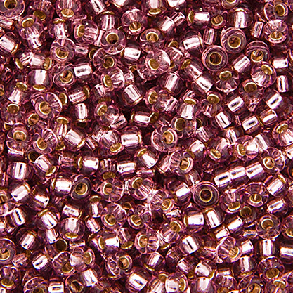 Miyuki Seed Bead 11/0 Silver-Lined Smoky Amethyst