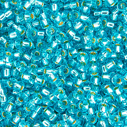 Miyuki Seed Bead 11/0 Silver-Lined Aqua