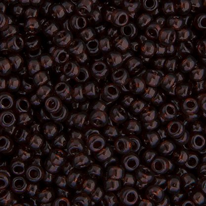 Miyuki Seed Bead 11/0 Transparent Chocolate Brown