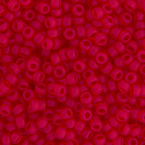 Miyuki Seed Bead 11/0 Ruby Transparent Matte