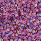 Miyuki Seed Bead 11/0 Transparent Smoky Amethyst AB Matte