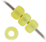 Miyuki Seed Bead 11/0 Transparent Chartreuse AB Matte