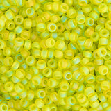 Miyuki Seed Bead 11/0 Transparent Chartreuse AB Matte