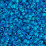 Miyuki Seed Bead 11/0 Transparent Capri Blue AB Matte